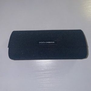 Dolce and Gabbana Eyeglasses Case in Black